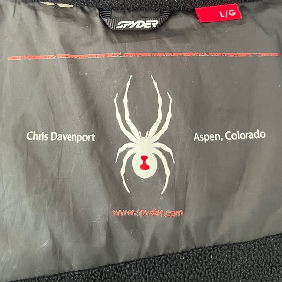 SPYDER Men's Exit Insulator Vest Zip Front Funnel Neck Outdoors Ski Hike - Picture 10 of 16